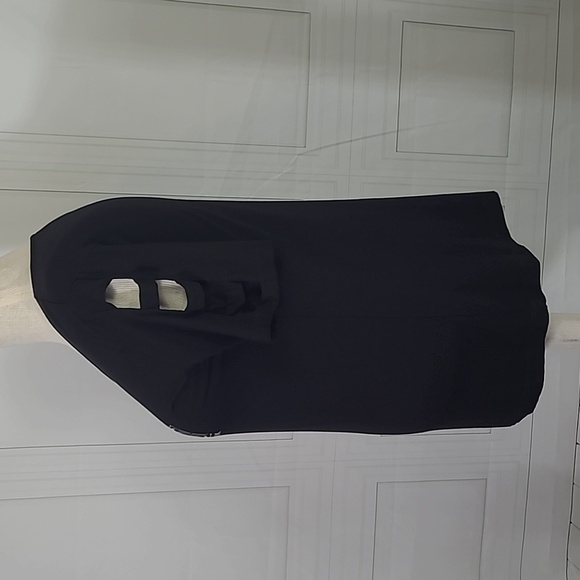 HARLEY Davidson Black Logo T-Shirt Cancun Mexico Metallic Logo Lattice Sleeve - Picture 8 of 10